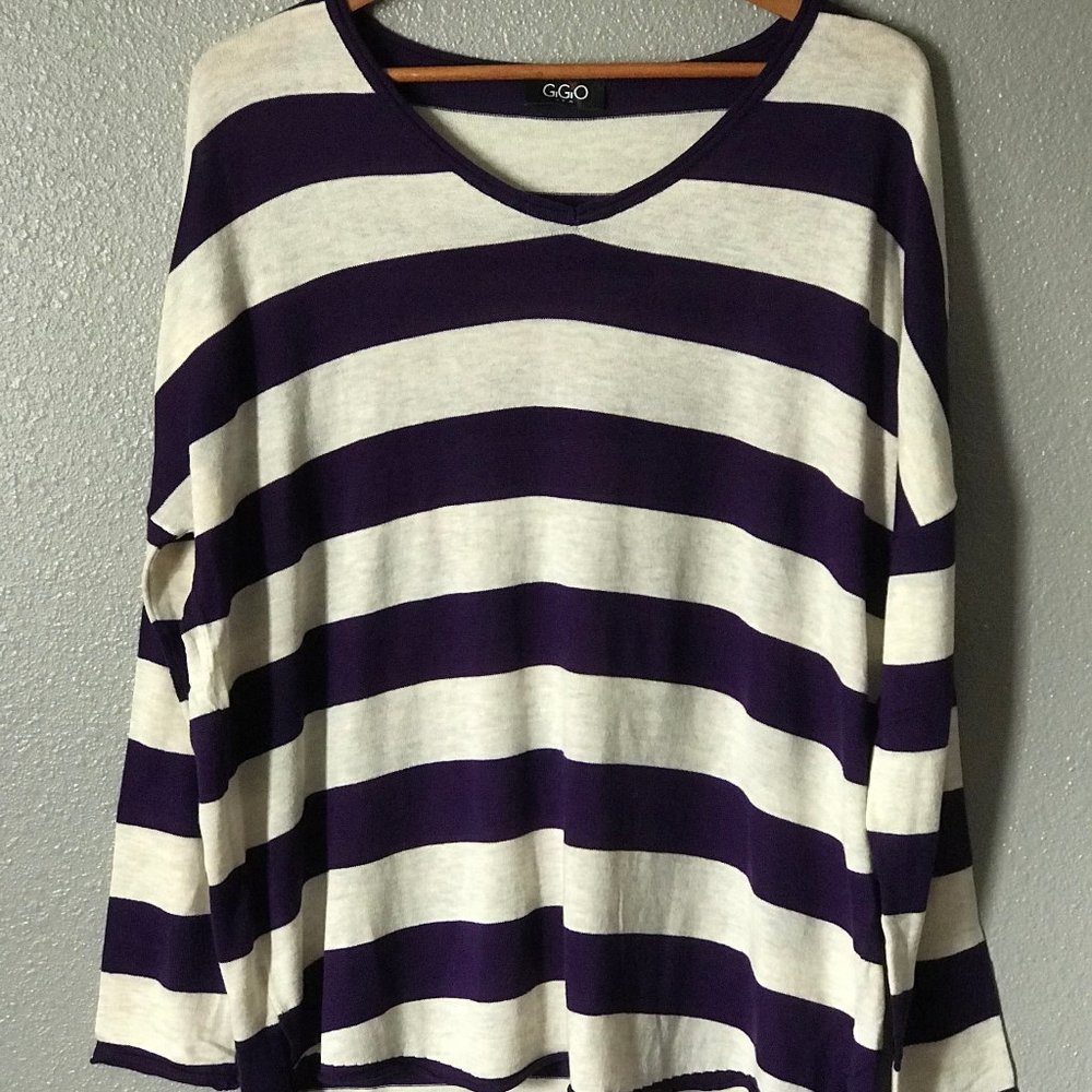 Light Weight Striped Sweater